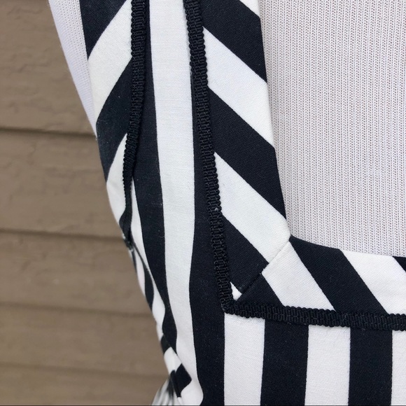 Anne Klein striped retro fit and flare dress - Picture 5 of 9